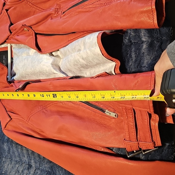 Red Leather Jacket - Picture 11 of 16
